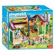 Playmobil 70132 Farm mit Silo und Tieren