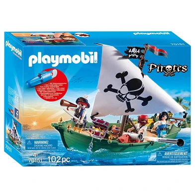 Playmobil 70151 Piratenschuit met Onderwatermotor