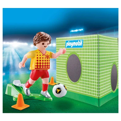Playmobil 70157 Fußballer mit Tor