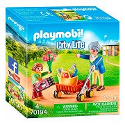 Playmobil City Life  Oma met Rollator - 70194