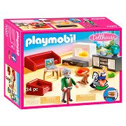Playmobil Dollhouse Wohnzimmer mit Kamin - 70207
