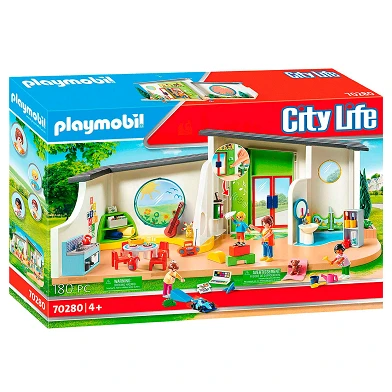 Playmobil City Life Kindertagesstätte De Regenboog – 70280