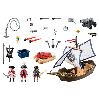 Playmobil Pirates Zeilschip van de Soldaten - 70412