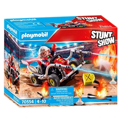Playmobil Stunt Show Feuerwehrwagen - 70554