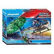Playmobil 70569 Politiehelikopter - Parachute Achtervolging