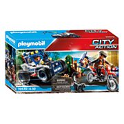 Playmobil City Action Politie Achtervolging van de Schattenrovers - 70570