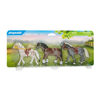 Playmobil Country Paarden, 3st. - 70683