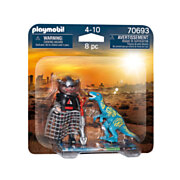 Playmobil 70693 DuoPack Velociraptor gegen Wilderer