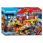 Playmobil 70557 Feuerwehr mit Feuerwehrauto
