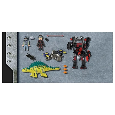 Playmobil Dino Rise Saichania Verdediging van de Vechtersbazen - 70626