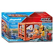 Playmobil City Action Container Productie - 70774