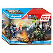 Playmobil 70817 Police Gefahrentraining Starter-Set