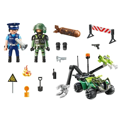Playmobil City Action Starterset Politie Gevarentraining - 70817