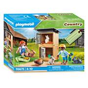 Playmobil Country Geschenkset Kaninchenfutter - 70675