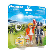 Playmobil 70823 Duopack Spoedarts en Politieagente
