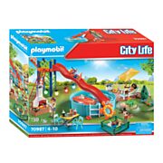 Playmobil City Life  Zwembadfeest met Glijbaan - 70987