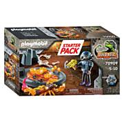 Playmobil 70909 Starter-Set Kampf gegen den Feuerskorpion