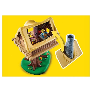 Playmobil Asterix Kakofonix Met Boomhut - 71016