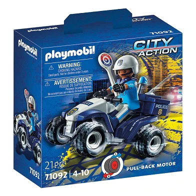 Playmobil City Action Police Quad de vitesse - 71092