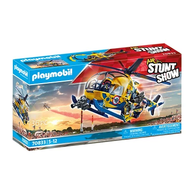 Playmobil Stuntshow Air Filmploeghelikopter - 70833
