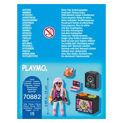 Playmobil Specials DJ met Draaitafel - 70882