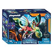 Playmobil Dragons : Les Neuf Royaumes Plumes & Alex - 71083