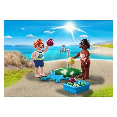 Playmobil Special Plus Enfants avec ballons d'eau - 71166
