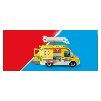 Playmobil City Life Ambulance avec lumière et son - 71202