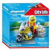 Playmobil City Life Notfallmotorrad mit Blinklicht - 71205