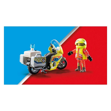 Playmobil City Life Notfallmotorrad mit Blinklicht – 71205