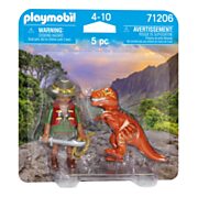 Playmobil Duopack Abenteurer mit T-Rex - 71206