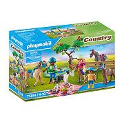 Playmobil Country 71239 Excursion pique-nique avec des chevaux