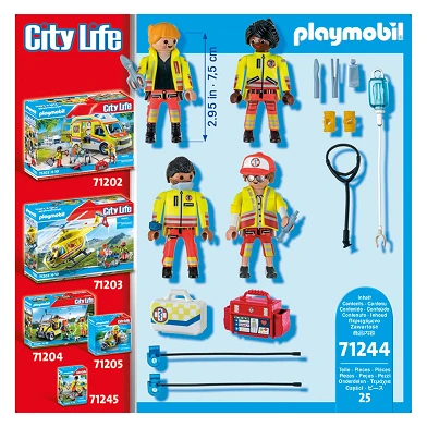 Playmobil City Life Rescue Team - 71244
