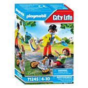 Playmobil City Life Krankenschwester mit Patient - 71245