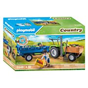 Playmobil Country Traktor mit Anhänger - 71249