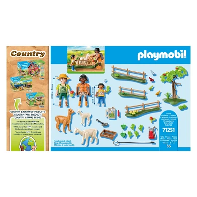 Playmobil Country Alpaca wandeling - 71251