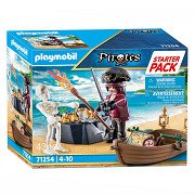 Playmobil Starterpack Pirat mit Ruderboot – 71254