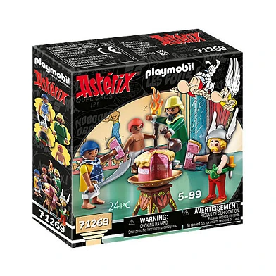 Playmobil Astérix La Tarte Empoisonnée de Plurkis - 71269