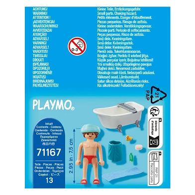Playmobil Specials Man in Badkuip - 71167