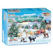 Playmobil Adventskalender Pferde: Weihnachtsschlittenfahrt – 71345