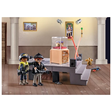 Calendrier de l'Avent Playmobil Vol au Musée de la Police - 71347