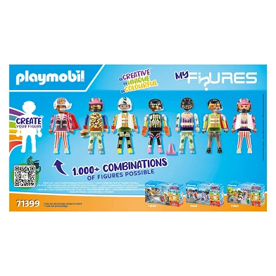 Playmobil City Life Mes figurines : Spectacle de cascades - 71399