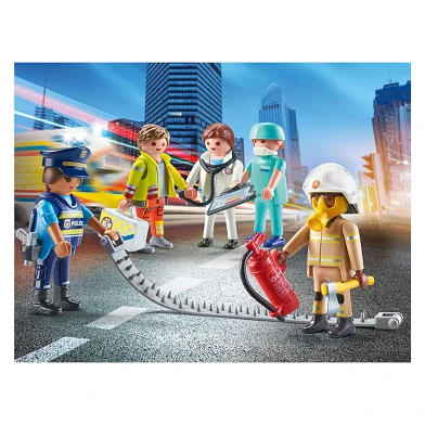 Playmobil City Action Mes Figurines : Mission de Sauvetage - 71400