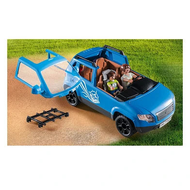 Playmobil Caravane familiale avec voiture - 71423