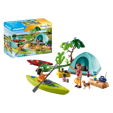 Playmobil Camping en plein air pour s'amuser en famille - 71425
