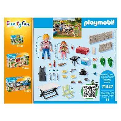 Playmobil Barbecue amusant en famille - 71427