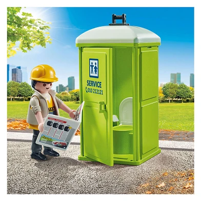 Playmobil City Action Mobile Toilette – 71435
