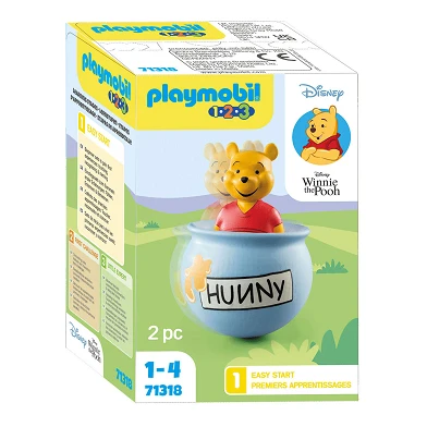 Playmobil 1.2.3. Pot de miel Winnie l'ourson - 71318
