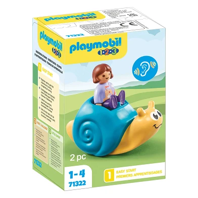 Playmobil 1.2.3. Schaukelschnecke - 71322