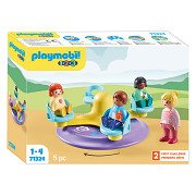 Playmobil 1.2.3. Carrousel pour enfants - 71324